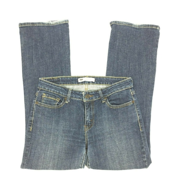 Levi's 515 Boot Cut Jeans Size 8 M Stretch - Picture 2 of 7